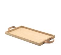 Skagerak Norr Tray 46x25.5 Oak/Leather