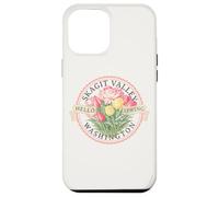 Skagit Valley WA Hello Spring Garden Vintage Tulip Flower Case for iPhone 12 Pro Max