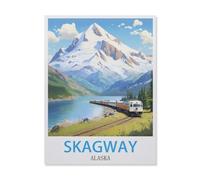 Skagway Alaska,Puzzle 1000 Pieces Of Paper Puzzles Suitable For Adults Children Families Stress Relief Puzzle Games(38x26cm)-F57