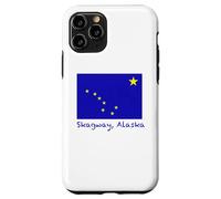 Skagway Alaska USA Flag Souvenir Case for iPhone 11 Pro