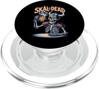 Skål to the Dead - Funny Viking Skeleton Beer PopSockets PopGrip for MagSafe