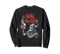 Skål to the Dead Viking Skeleton Beer Shirt Sweatshirt