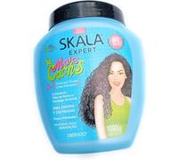 SKALA Mais Cachos Curly Hair Treatment 3ABC - Anti-Frizz, 2-in-1 Conditioning & Detangling Cream, Vegan, Moisturising, Hydrating, Curl Defining, Sulfate/Silicone Free