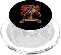 Skanderbeg Albania and Kosovo flag for a proud Albanian PopSockets PopGrip for MagSafe