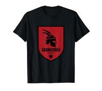 Skanderbeg Legacy Albania Helmet Shield Value Graphic T-Shirt, Men, Black, L