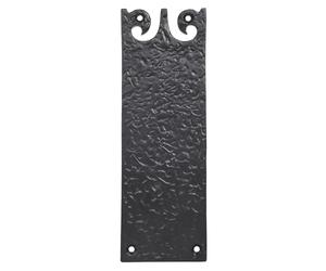 SKANDH Iron Black Antique Powder Coated 8.9" X 2.9" Inch Small Push Plate