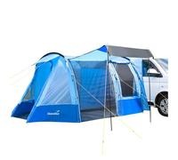 Skandika Aarhus Travel van tent | freestanding awning, sewn-in groundsheet, waterproof, van tent for cars & SUVs with sliding side door, 2 man camping tent for vehicles, 2 entrances, stand-alone