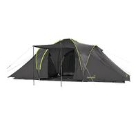 Skandika Daytona Dome Tent for 6 People, Family Tent with 3 Sleeping Cabins, Water Column 3000 mm, Height 195 cm, Mosquito Net, Canopy, Camping Tent for Family, Friends
