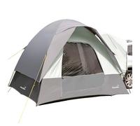 Skandika Pitea SUV/van car tent | 4 man dome tent, driveaway awning, camping shelter, freestanding tent, waterproof, sewn-in groundsheet, family tents for SUV or Van/Bus, vehicles, 3 x 3 m
