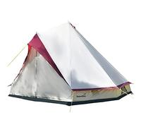 Skandika Tipii II 8 Person Tent Festival Party Tent Teepee Wigwam with 250 cm Height, 3000 mm Water Column & Zip-Up Walls