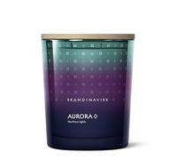 Skandinavisk Aurora Scented Candle, 2 Wicks, Scent Notes: Sandalwood and Juniper Berries, Jasmine and Lime, Vegan Formula, 350g