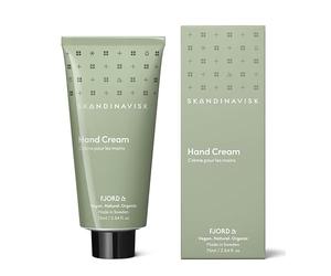 Skandinavisk FJORD Hand Cream, Scent Notes: Green Apple, Pear Blossom, Orchard Fruits and Redcurrants, Vegan Formula, 75 ml