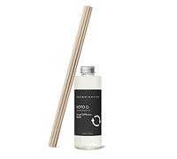 Skandinavisk KOTO 'Home' Reed Diffuser Refill with 8 Reeds. Lasts +3 Months. Fragrance Notes: Vanilla Beans and Orange Peel, Amber and Leather. 200 ml