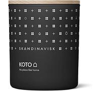 Skandinavisk KOTO 'Home' Scented Candle. Fragrance Notes: Vanilla Beans and Dried Orange Peel, Amber and Leather. 200 g.
