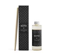 Skandinavisk Koto Reed Diffuser Refill 200ml - Vanilla Beans And Dried Orange peel, Baltic Amber And Vintage Leather Furniture - Vegan - Recycled Bottle