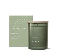 SKANDINAVISK Scented Candle, Fjord, 200g | Swedish rapeseed wax base. Burn time up to 50 hours. Inspired by Scandinavia nature or lifestyle.