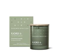 SKANDINAVISK Scented Candle, Fjord, 65g | Swedish rapeseed wax base. Burn time up to 20 hours. Inspired by Scandinavia nature or lifestyle.