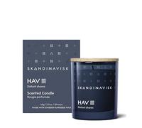 SKANDINAVISK Scented Candle, HAV(Sea), 65g | Swedish rapeseed wax base. Burn time up to 20 hours. Inspired by Scandinavia nature or lifestyle.