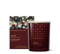 SKANDINAVISK Scented Candle, JUL (Christmas), 200g, Special Edition | Special edition design with our favourite Scandinavian winter scents. Swedish rapeseed wax. Up to 50 hours.