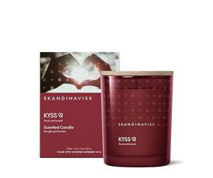 SKANDINAVISK Scented Candle, KYSS(Kiss), 200g | Swedish rapeseed wax base. Burn time up to 50 hours. Inspired by Scandinavia nature or lifestyle.