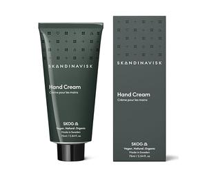Skandinavisk SKOG ‘Forest’ Hand Cream, Scent Notes: Pine Needles and Fir Cones, Birch Sap and Woodland Lily of the Valley, Vegan Formula, 75 ml