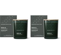Skandinavisk Skog 'Forest' Scented Candle. Fragrance Notes: Pine Needles and Fir Cones, Birch Sap and Lily of The Valley. 200 g. (Pack of 2)