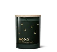 Skandinavisk Skog 'Forest' Scented Candle, Special Gold Edition, Scent Notes: Pine Needles and Fir Cones, Birch Sap and Lily of The Valley, Vegan Formula, 65g