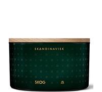 Skandinavisk Skog 'Forest' Scented Candle with 3 Wicks. Fragrance Notes: Pine Needles and Fir Cones, Birch Sap and Lily of The Valley. 475 g