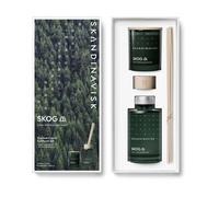 Skandinavisk Skog Gift Set of Scented Candle 65 g & Reed Diffuser 100 ml, Skog 'Forest', Scent Notes: Pine Needles and Fir Cones, Birch Sap and Lily of The Valley