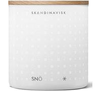 Skandinavisk SNÖ 'Snow' Scented Candle with 2 Wicks. Fragrance Notes: Frozen Forests and Frosted Berries, The Sharp Breath of Subzero Skies. 400 g