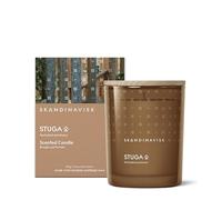 Skandinavisk STUGA 'Cabin', Scented Cand, Scent Notes: Birch bark and Woodland mosses, Nutmeg and Incense, Vegan Formula, 200g