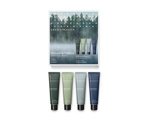 Skandinavisk Wood & Water mini hand cream 4 pieces 30 ml