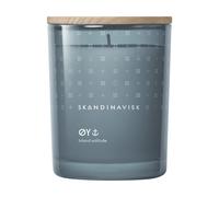 Skandinavisk ØY 'Island' Scented Candle. Fragrance Notes: Crabapple and Dog Rose, Water Mosses and Green Leaves. 200 g.