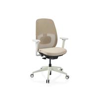 Skandis | without headrest - Professional Office Chair White Beige