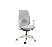 Skandis | without headrest - Professional Office Chair White Grey