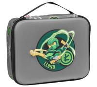 SKANDO BAGS Kids Insulated Lunch Box with Lego Ninjago Design - Insulated Lunch Box with Carry Handle and Name Plate - Keeps Meals Fresh - Ideal for School and