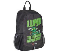 SKANDO BAGS LEGO - Boys' Backpack - Ninjago Lloyd - Practical Mesh Side Pockets - Adjustable Shoulder Straps - With Reflectors for Visibility - Perfect for School and Trips