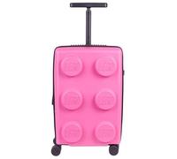 SKANDO BAGS Lego Brick 2x3 Trolley Luggage Wheeled Suitcase, Bright Purple