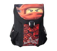 SKANDO BAGS Lego Ninjago Lightweight School Bag - Spacious Backpack for School Books, Lunch Box and Water Bottle with Mesh Side Pockets, Pencil Case Compartment, Ergonomic Design and Adjustable Straps