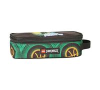 SKANDO BagsLego® Boys' Pencil Case - Practical Name Tag, Space for All Important Writing Utensils, Lego Ninjago, Dragon Power