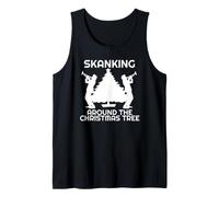 Skanking Around The Christmas Tree Festive Ska Tank Top