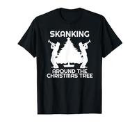 Skanking Around The Christmas Tree Festive Ska Value Graphic T-Shirt