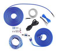 Skar Audio 8 Gauge OFC Complete Amplifier Installation Wiring Kit, SKAR8MANL-OFC