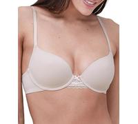 Skarlett Blue Women's Minx Lace Convertible T-Shirt Bra with Everyday Support, Cashmere, 32D