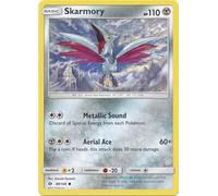 Skarmory 88/149 Common Pokemon Card (Sun & Moon Base Set) + 1x TitanCards® Toploader
