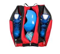 Skate Bag | Three-Piece Figure Skating Bag With Adjustable Shoulder Strap - Breathable Backpack For Outdoor Gear Helmet Ski Boots Winter Field Activities