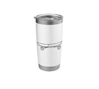 Skate Board Action Sport Stainless Steel Insulated Tumbler
