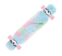 skate board, Beginner Longboard Skateboard 42" Complete 8 Layers Maple Concave for Adults Kids Teens(25)