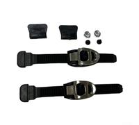 Skate Buckles for Inline Roller Skates and Ice Skates - Micro-Adjust Ratchet Style, 150 mm Strap Length, Plastic + Metal, 2-Pack(Style B)