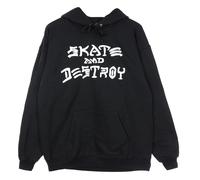 Skate Destroy Hoodie Black/White L